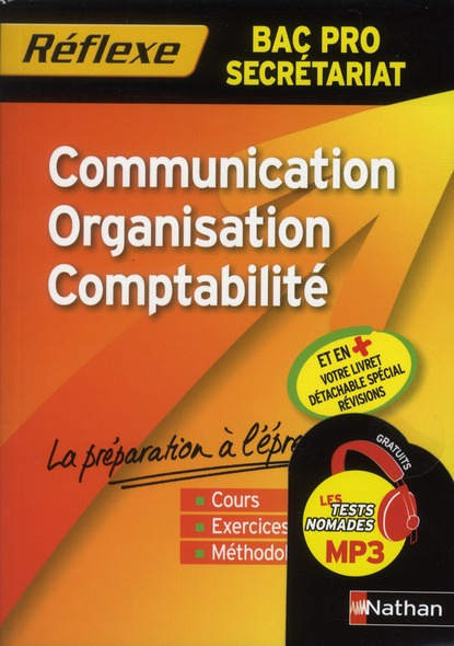 Communication Organisation Comptabilité Bac Pro Secrétariat