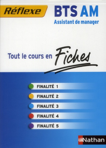 Tout le cours en fiches BTS Assistant de manager