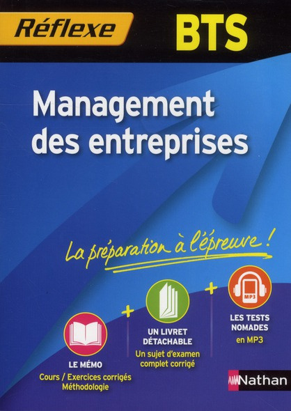 Management des entreprises BTS