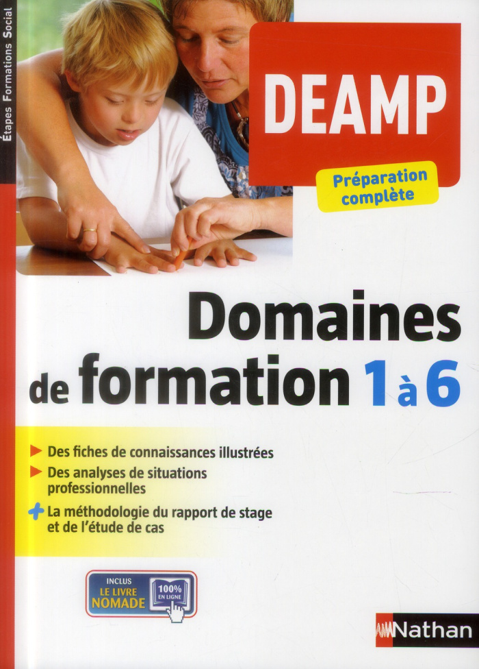Domaines de formation 1 à 6. DEAMP