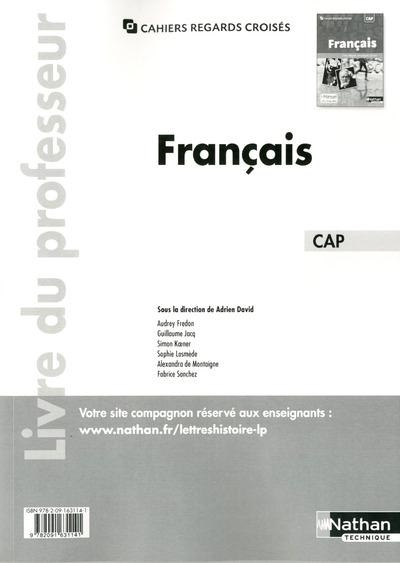 Français CAP. Livre du professeur