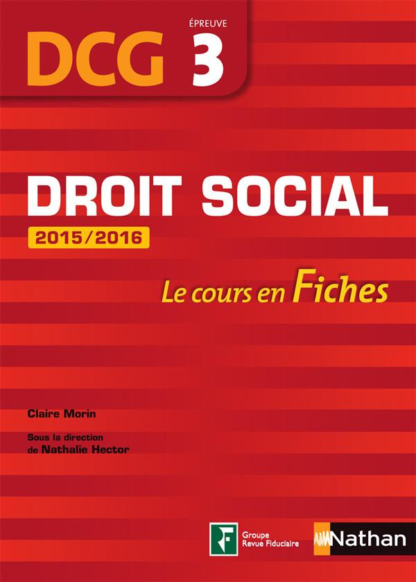 Droit social . Edition 2015-2016