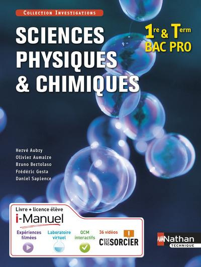 Sciences physiques et chimiques 1re et Tle Bac Pro