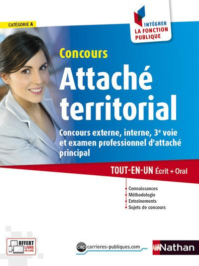 Concours Attaché territorial 2015. Concours externe, interne, 3e voie et examen professionnel d'atta