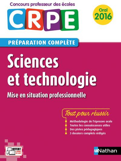 Sciences et technologie. Edition 2016