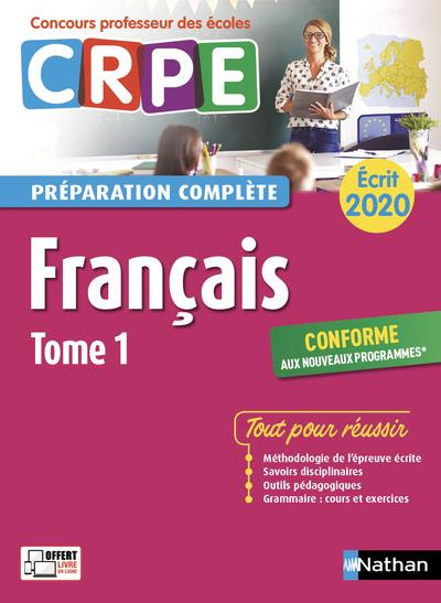 Français écrit CRPE. Tome 1, Edition 2020