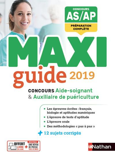 Maxi guide concours AS/AP. Edition 2019