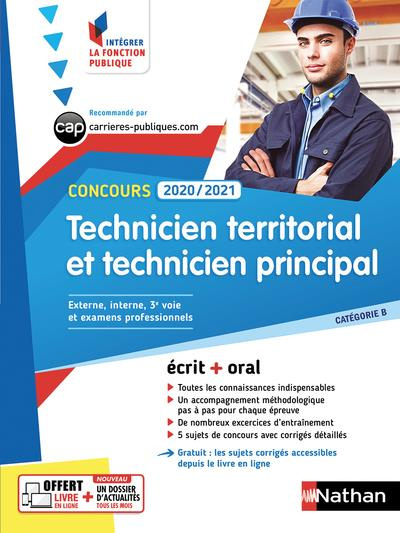Concours technicien territorial et technicien principal. Edition 2019