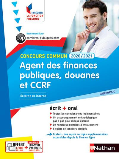 Agent des finances publiques, des douanes et CCRF. Concours externe et interne catégorie C, Edition
