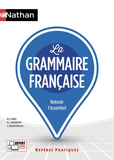 La grammaire française. Edition 2020