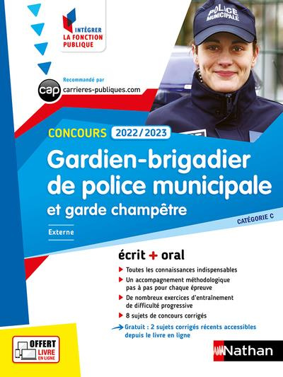 Concours Gardien-Brigadier de police municipale et garde champêtre Catégorie C. Externe, Edition 202