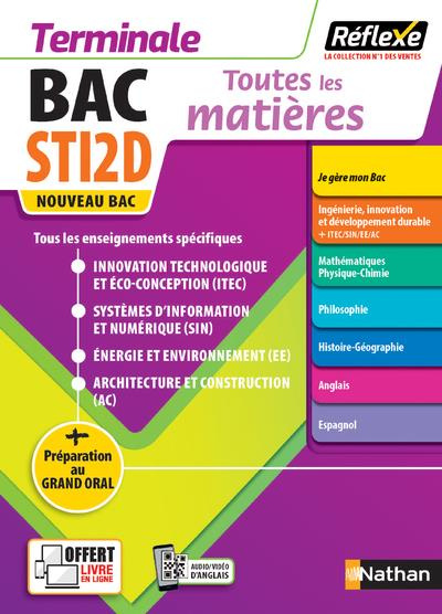 Toutes les matières Terminale STI2D. Edition 2021