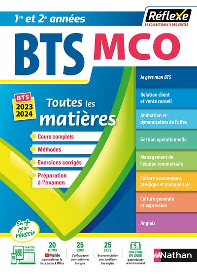 Toutes les matières BTS MCO 1re / 2e années. Edition 2023-2024