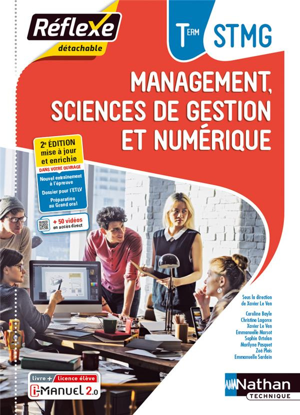 Management, Sciences de gestion et numérique Tle STMG. Edition 2022