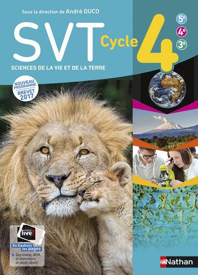 Sciences de la Vie et de la Terre Cycle 4 (5e/4e/3e)