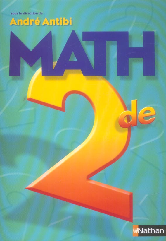 Math 2e. Programme 2000