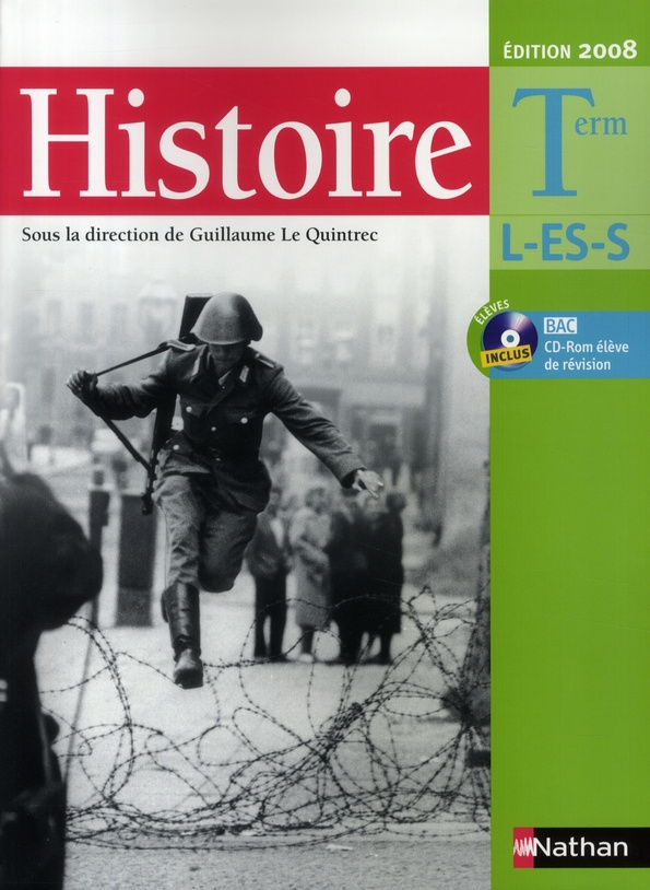 Histoire Tle L-ES-S. Edition 2008. Avec 1 CD audio
