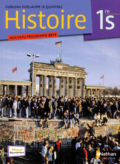 Histoire 1e S. Programme 2013