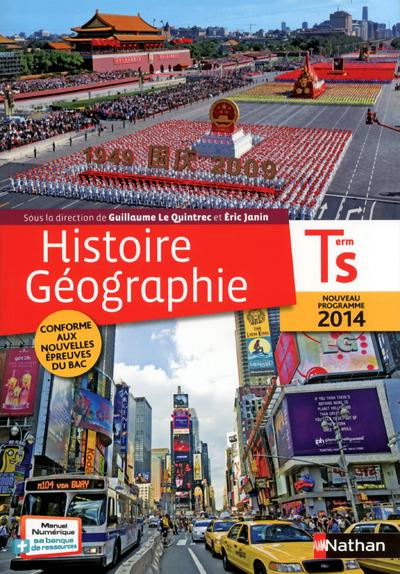 Histoire Géographie Tle S. Livre de l'élève, Edition 2014