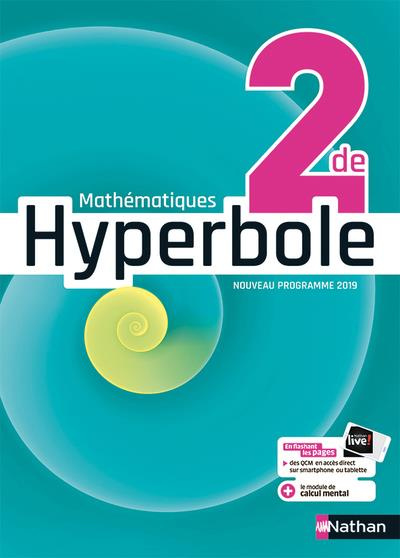 Mathématiques 2de Hyperbole. Edition 2019