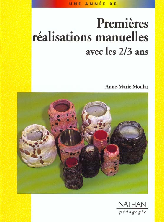 Des réalisations manuelles avec les 2-3 ans