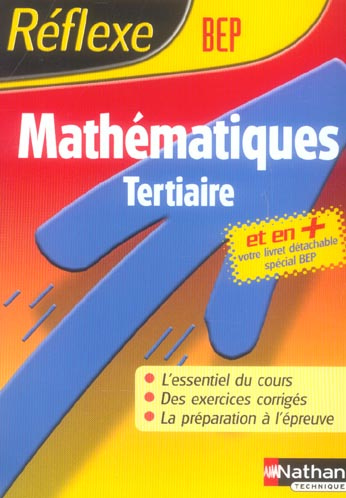 Mathématiques BEP Tertiaire
