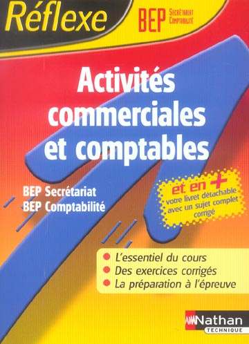 Activités commerciales et comptable BEP Secétariat Comptabilité