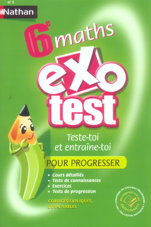 Exo Test Maths 6e