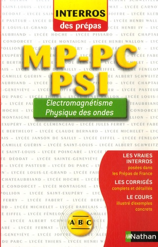 Electromagnétisme et physique des ondes MPSI PCSI