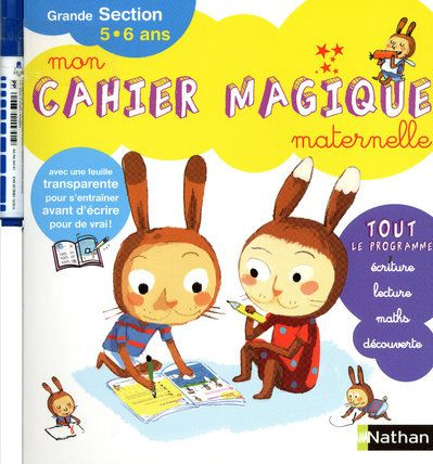 Mon cahier magique Maternelle Grande Section 5-6 ans