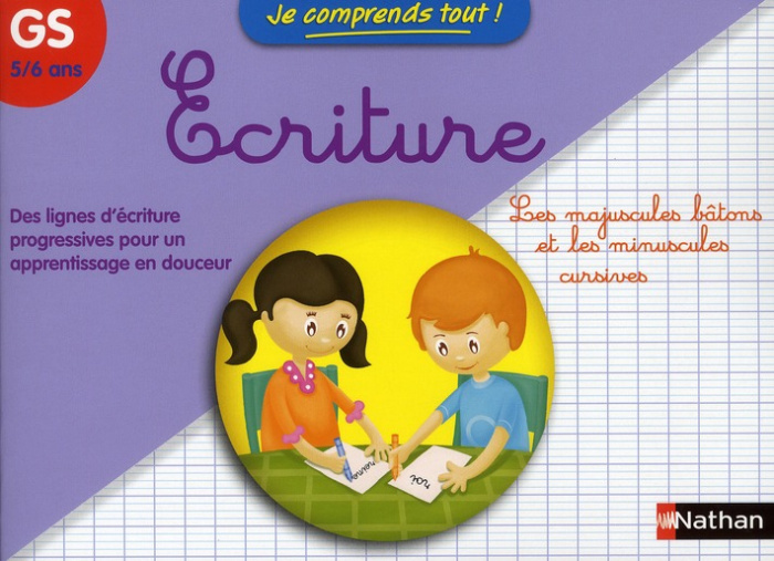 Cahier d'écriture GS. 5-6 ans