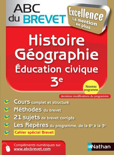 Histoire, Géographie, Education civique 3e