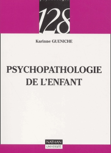 PSYCHOPATHOLOGIE DE L'ENFANT