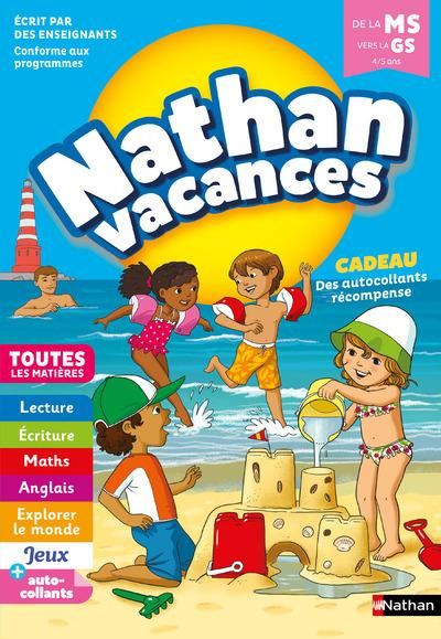 Nathan Vacances De la MS vers la GS 4/5 ans. Edition 2018