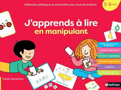 Coffret J'apprends à lire en manipulant. Méthode syllabique et sensorielle pour tous les enfants