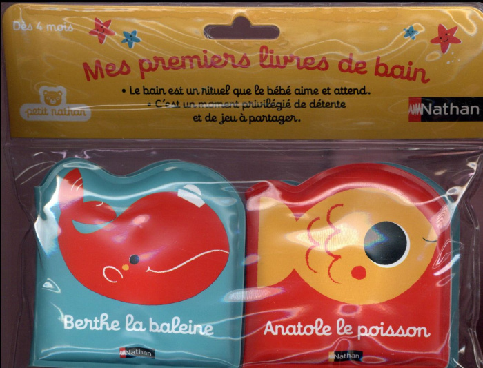 Berthe la baleine ; Anatole le poisson. Pack en 2 volumes