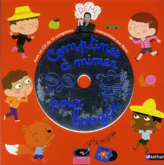 Comptines à mimer pour bouger. Avec 1 CD audio