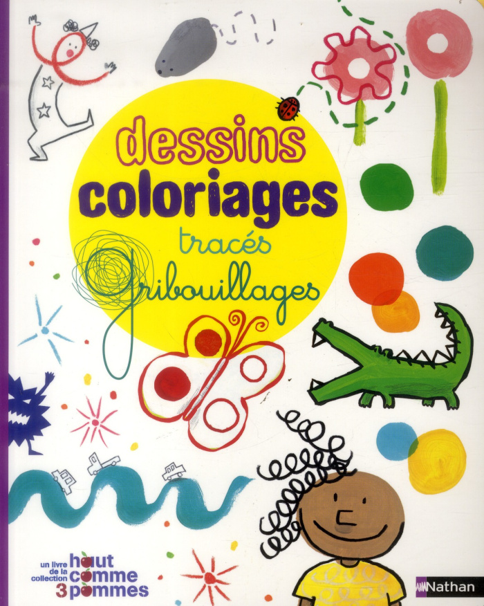 Dessins, coloriages, tracés, gribouillages
