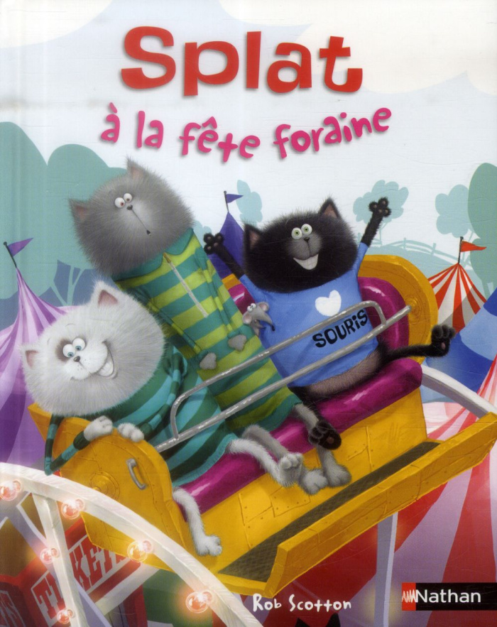 Splat le chat Tome 12 : Splat à la fête foraine