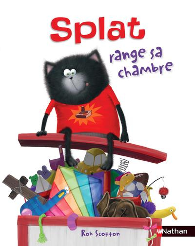 Splat le chat Tome 17 : Splat range sa chambre