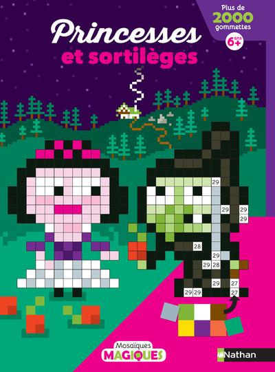 Princesses et sortilèges. Contient 20 décors   2000 gommettes