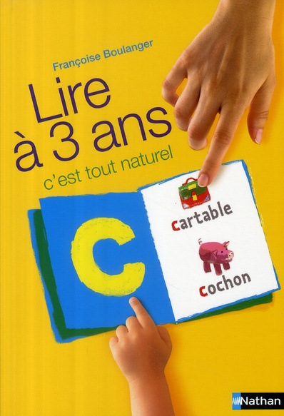 Lire à 3 ans. C'est tout naturel