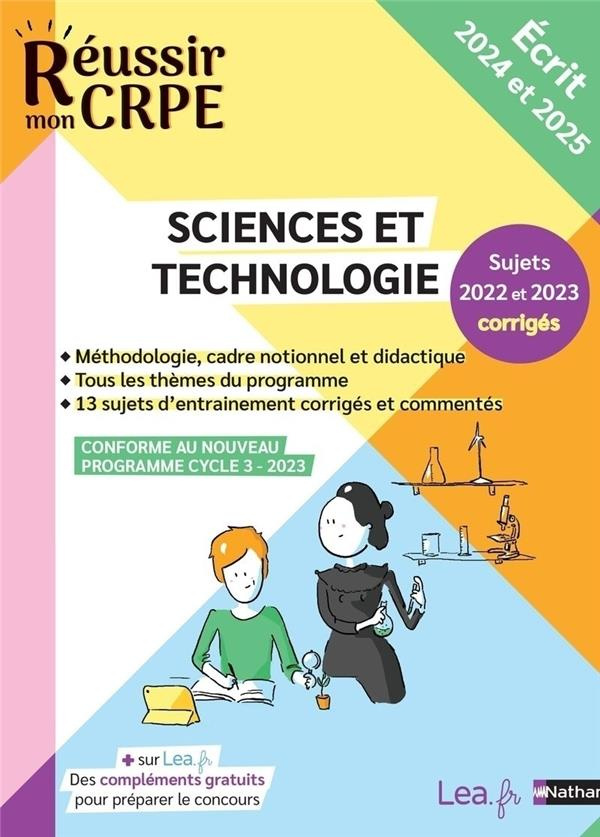 Sciences et technologie. Ecrit 2024 et 2025, Edition 2024-2025