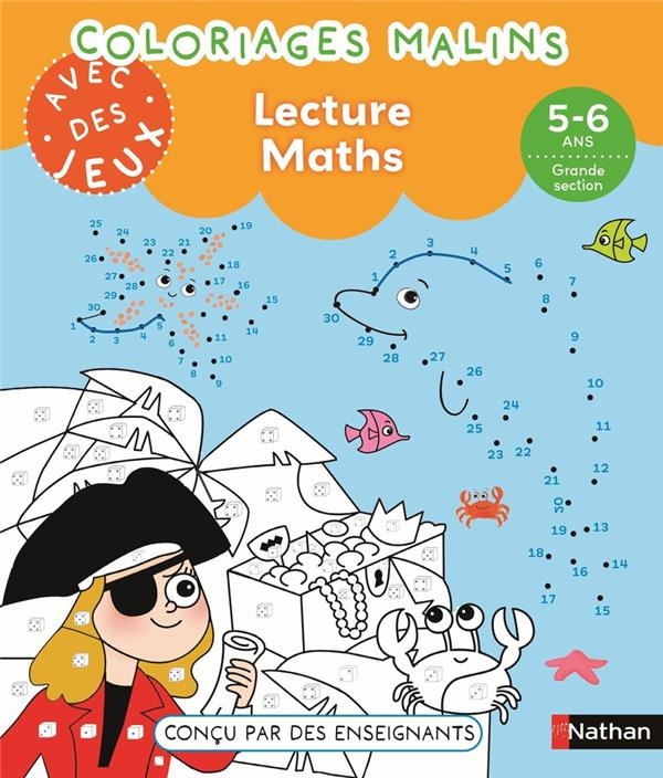 Lecture, maths GS. Avec des jeux, Edition 2024