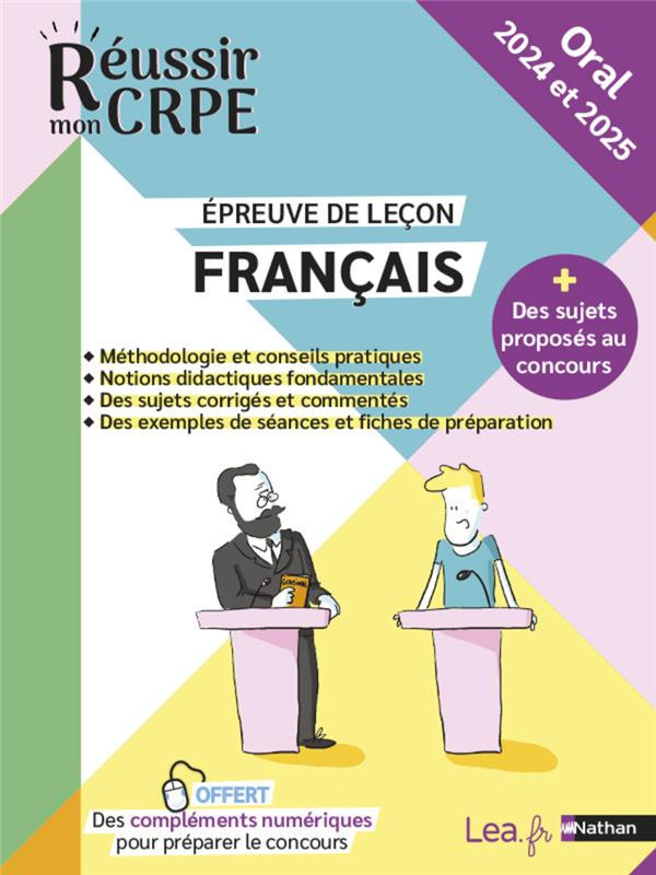 Français. Epreuve de leçon Oral, Edition 2024-2025