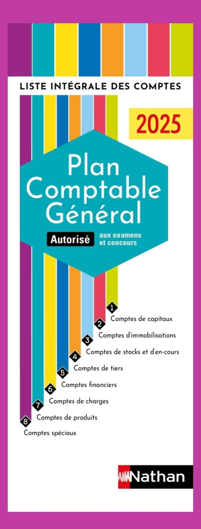 Plan Comptable Général. Edition 2025