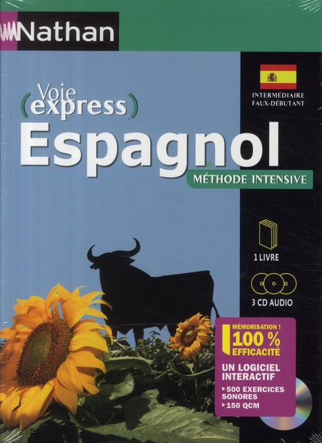 Espagnol intermédiaire. Méthode intensive, avec 3 CD audio