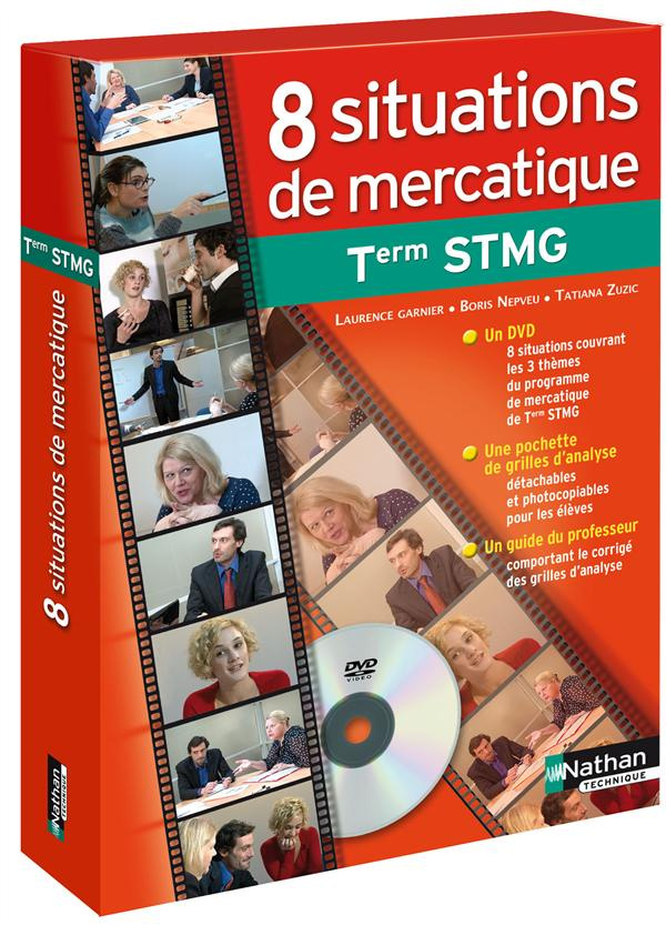 8 SITUATIONS DE MERCATIQUE - COFFRET VIDEO TLE STMG COFFRET PEDAGOGIQUE