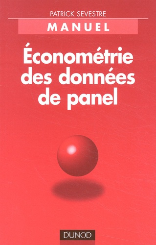 Econométrie des données de panel. Manuel