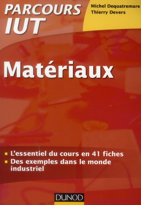 Précis des matériaux